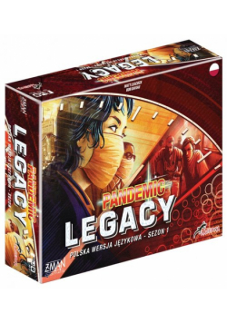 Pandemic Legacy Pandemia Edycja czerwona