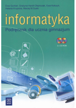 Informatyka Podręcznik z płytą CD