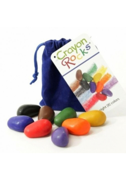 Kredki Crayon Rocks w aksamitnym woreczku 8 kolorów