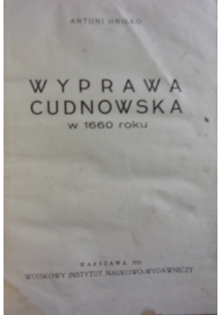 Wyprawa Cudnowska