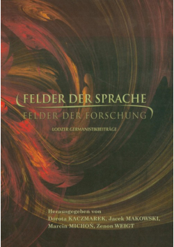 Felder der sprache felder der forschung