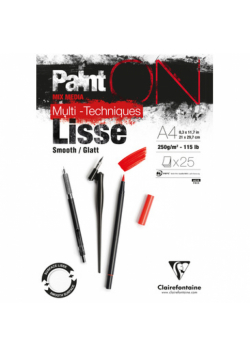 Szkicownik A4 Paint On Lisse-Smooth 25k/250g