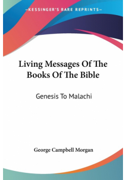 Living Messages Of The Books Of The Bible