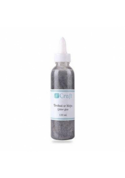 Brokat w kleju silver 120ml