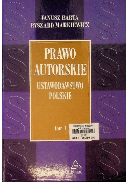 Prawo Autorskie Tom 1