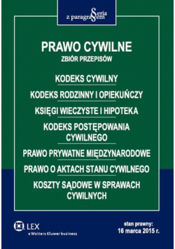 Prawo cywilne. Zbiór przepisów