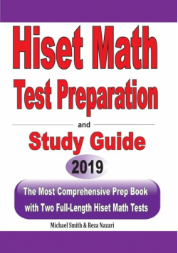 HiSET Math Test Preparation and  study guide