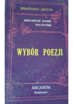 Wybór poezji