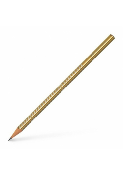 Ołówek Faber-Castell Sparkle złoty 12 sztuk