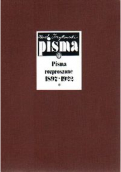 Pisma rozproszone T.1