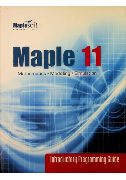 Maple Introductory Programming Guide 11
