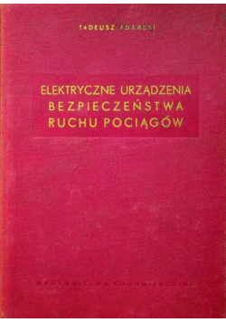 Elektryczne urządzenia bezpieczeństwa pociągów