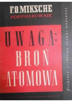 Uwaga broń atomowa