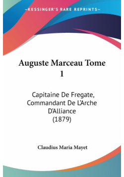 Auguste Marceau Tome 1