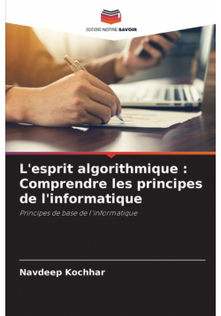 L'esprit algorithmique