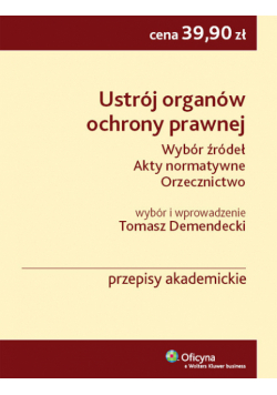 Ustrój organów ochrony prawnej