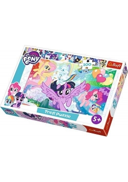 Puzzle 100 Tęczowa kraina My Little Pony TREFL