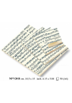 Notes ozdobny A6 BR 50 kartek NP V20B