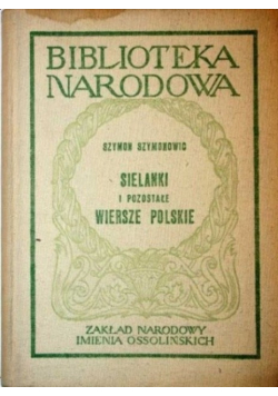 Sielanki i pozostałe wiersze polskie