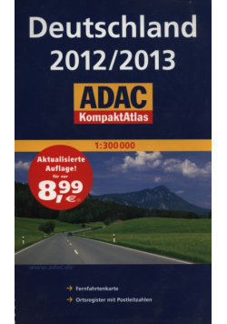 ADAC KompaktAtlas Deutschland 2012/2013 1:300 000