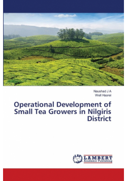 Operational Development of Small Tea Growers in Nilgiris District