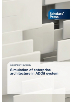 Simulation of enterprise architecture in ADOit system