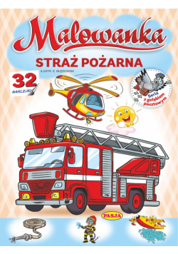 Straż pożarna. Malowanka