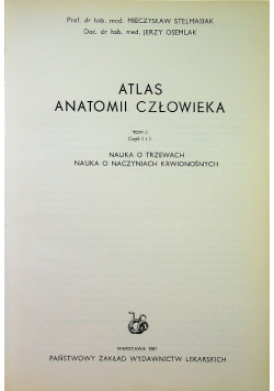 Atlas anatomii człowieka Tom II