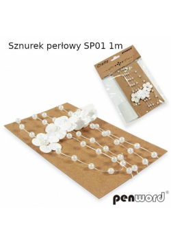 Sznurek perłowy 1m