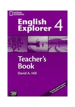 English Explorer 4 Teacher s Book z płytą CD