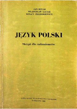 Język Polski- skrypt dla cudzoziemców