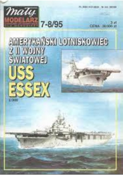 Mały modelarz Nr 7 i 8 / 95 amerykański lotniskowiec z II wojny światowej USS Essex