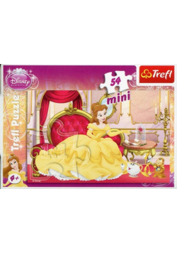Puzzle 54 Mini Disney Księżniczki Bella