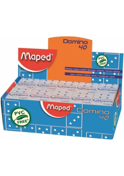 Gumka domino 40 średnia display 40 sztuk