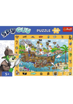 Puzzle 100 Obserwacyjne - Spy Guy Statek TREFL