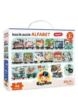 Duże puzzle Alfabet 3+
