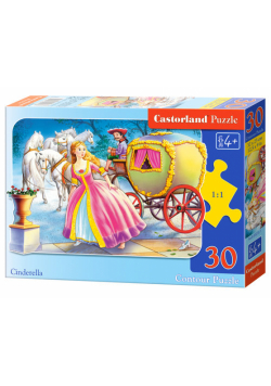 Puzzle konturowe Cinderella 30