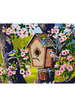 Malowanie po numerach - Parapetówka 40x50cm