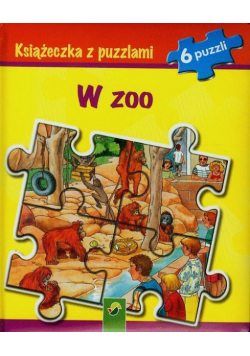 W zoo. Książeczka z puzzlami
