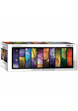 Puzzle 1000 panoramic The Solar System 6010-0308