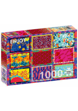 Puzzle 1000 Kolorowe wzory 5
