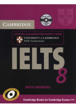 Cambridge IELTS 8 Official examination papers with answers + 2CD