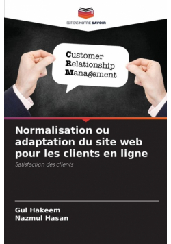 Normalisation ou adaptation du site web pour les clients en ligne