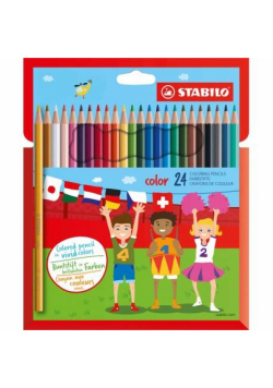 Kredki drewniane STABILO Color 24 kolorów