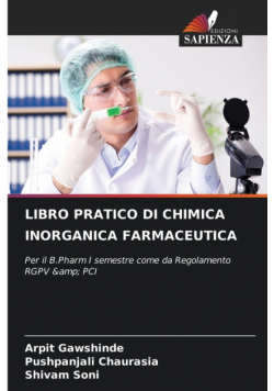 Libro Pratico Di Chimica Inorganica Farmaceutica