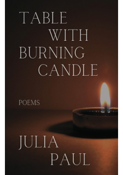Table with Burning Candle