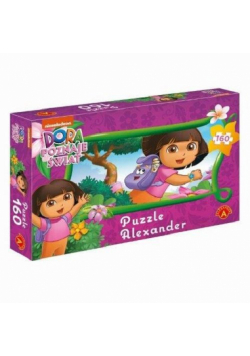 Puzzle 160 Dora poznaje świat Biegnijmy